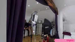 play Stockings-Clad Sicilia and Amirah Adara Share a Hard Dick after Masturbating with Vibrators!